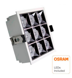 LED Downlight 40W OSRAM-chip PALACE 24º UGR17 140lm / W