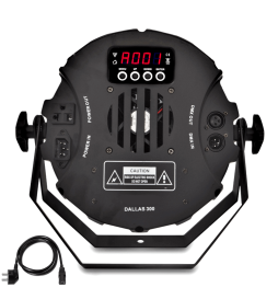 300W LED Spotlight DALLAS PRO RBG + W 4 i 1 DMX