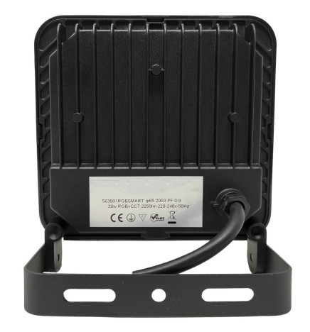 30W LED-Flutlichtstrahler - SMART Wifi RGB+CCT - Dimmbar