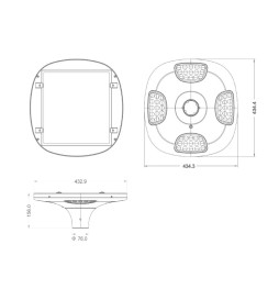 LED Streetlight SOLAR 100W SUNWAY ILU10