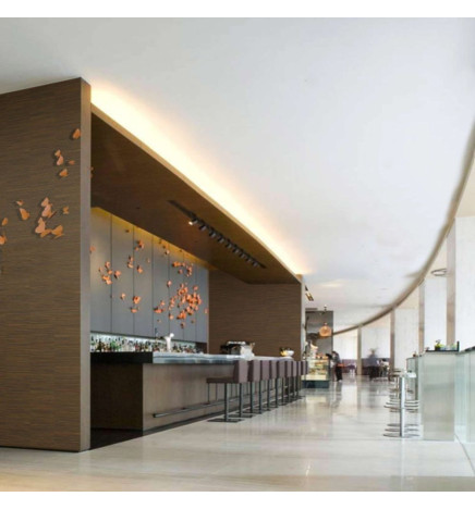 LED Skinne spotlight 30W BERNA svart krom enfaset  DOB Driverless