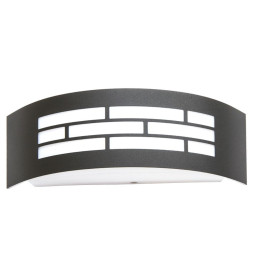 Aplique para LED E27 GOTEMBURGO GRIS Exterior