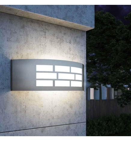 LED-vägglampa GOTHENBURG INOX E27