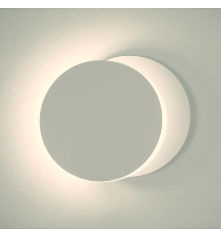 LED væglampe 5W Måneformørkelse Hvid