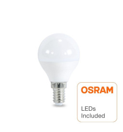 6W LED Lampe E27 G45 220º - OSRAM Chip