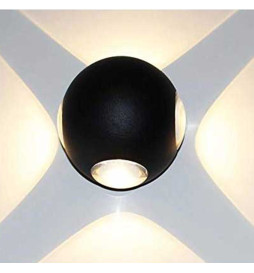 LED Vegglampe GOTHENBURG GRÅ E27