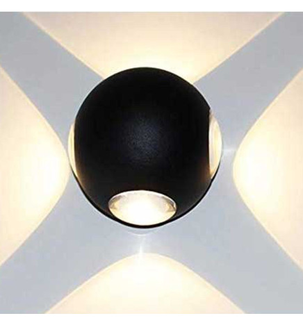 Aplique Parede LED E27 GOTHENBURG GRIS  Exterior IP44