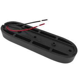 Sort fod til enfaset skinnesystem