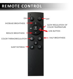 Plafond LED 36W VANTAA - Regulável -CCT + Mando Control