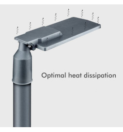 LED-gatubelysning 40W HALLEY BRIDGELUX Chip 140lm / W