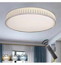 Plafond LED 36W VANTAA - Regulável -CCT + Mando Control