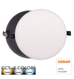 Faretto Downlight LED 24W - Frameless QUASAR - OSRAM CHIP DURIS E 2835 - CCT