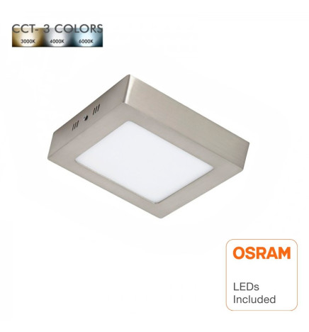 LED taklampe Torget overflate rustfritt stål 20W 120º - CCT