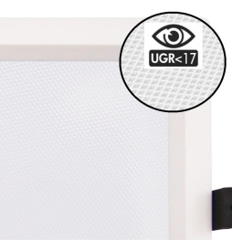 LED-alasvalo 15W - Neliö -OSRAM CHIP DURIS E 2835 - CCT - UGR17