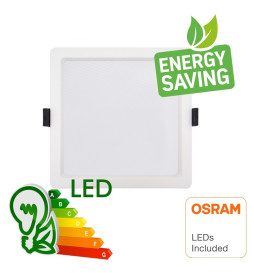 LED-alasvalo 15W - Neliö -OSRAM CHIP DURIS E 2835 - CCT - UGR17