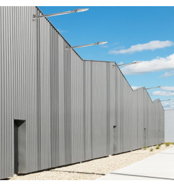 Suporte de poste para Farol - Aço Galvanizado - 1m.