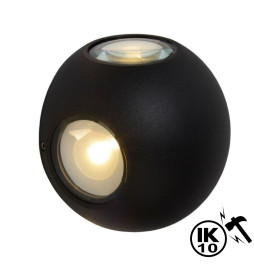 LED Wandleuchte Außenbereich GOTHENBURG GRAU für E27 Lampen IP44