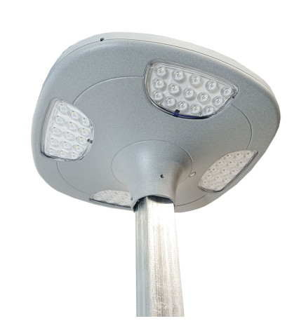 Farol Solar LED 100W Portátil SUNWAY +  Suporte Ajustável em altura com rodas