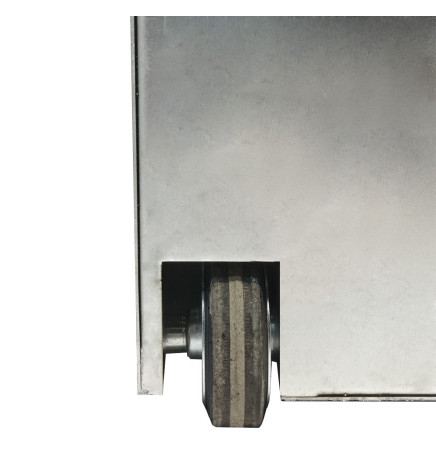 Solcelle gadebelysning LED 100W SUNWAY + Højdejusterbart bærbart stativ med hjul