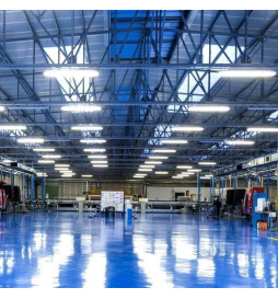 Stænktæt Armatur Integreret LED 50W Philips Driver COREPLUS - CCT - 150cm