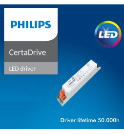 Plafoniera CCT LED Stagna 50W Philips Driver COREPLUS - CCT - 150cm