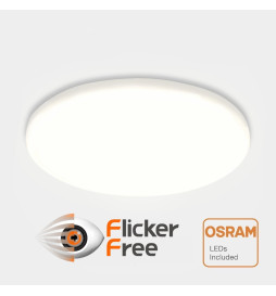 LED-alasvalo 24W - Frameless QUASAR -OSRAM CHIP DURIS E 2835 - CCT