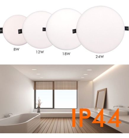 Faretto Downlight LED 24W - Frameless QUASAR - OSRAM CHIP DURIS E 2835 - CCT