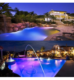 Ampoule LED 45W PAR56 pour piscines - G53 - RGB