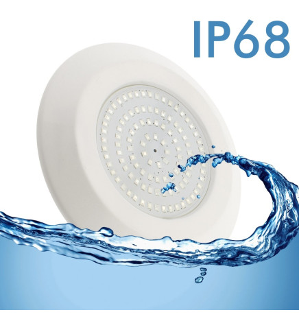 LED-lampe under vand DC12V - 12W - IP68