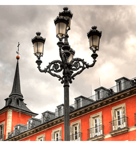 Réverbère LED Palais Aluminium 40W-50W-65W-100W