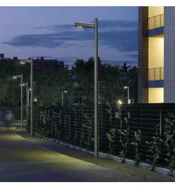 Farol LED 50W Wanda - 4 metros - 6 metros