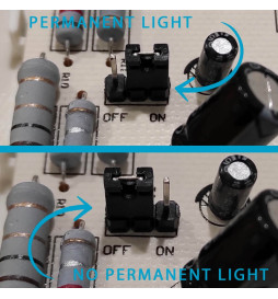 LED-hätävalo 4W + kattosarja + pysyvä valon vaihtoehto - IP65