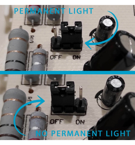 LED-nödljus 4W + takuppsättning + permanent ljusalternativ - IP65