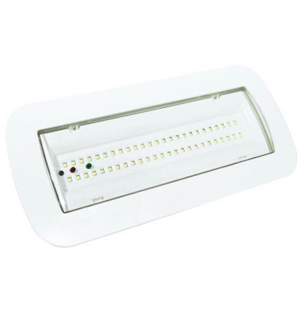 LED-hätävalo 4W + kattosarja + pysyvä valon vaihtoehto - IP65