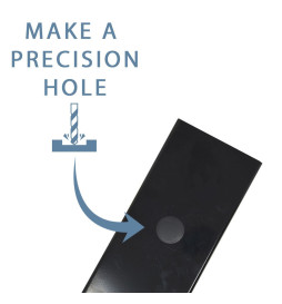 Holder for 1 or 2 spotlights for public lighting column