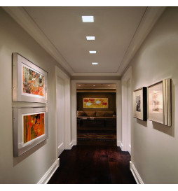 LED-alasvalo 15W - Neliö -OSRAM CHIP DURIS E 2835 - CCT - UGR17