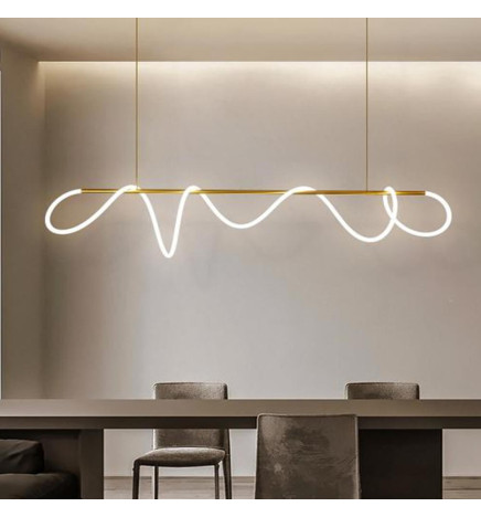 Cirkulær neon fleksibel LED 220V 16mm 25m - 9.6W / m - Blå