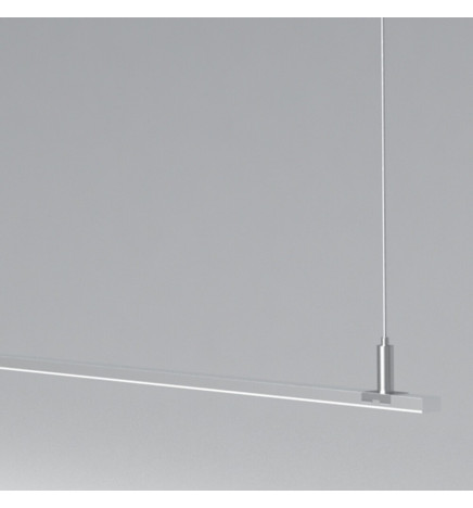 Lineaarinen lamppu - riipus - MILANO SLIM HOPEA - 0,5 m - 1 m - 1,5 m - 2 m - IP20