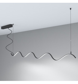 Lineær lampe - vedhæng - MILANO SLIM SORT CURVES - 0,5 m - 1 m - 1,5 m - 2 m - IP20