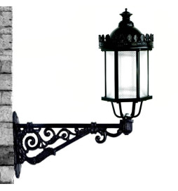 Aluminium Arm streetlight model Villa 70cm