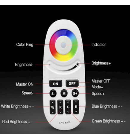 Lámpara Lineal Colgante LED RGB - MUNICH SLIM NEGRO - 0.5m - 1m - 1,5m - 2m - IP54