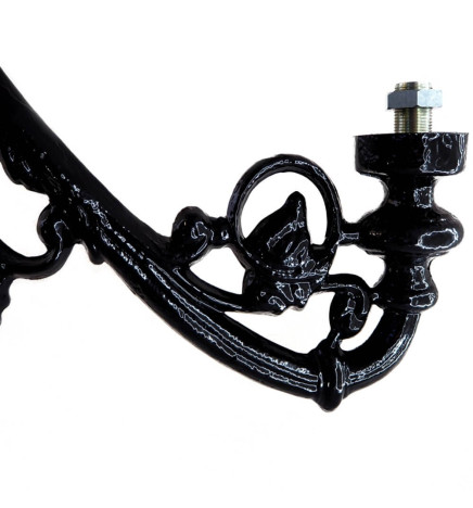 Tuki LED-katuvalaisimelle - Palatsi - Alumiini -65cm