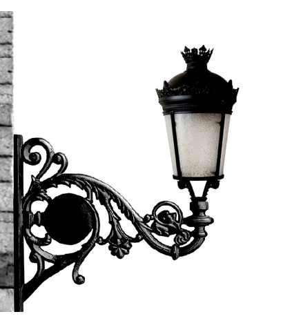 Halterung für Straßenleuchte - Palast  - Aluminium - 65cm