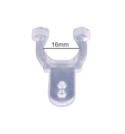 Fastgørelsesclips - CIRKULÆR til NEON LED 16mm