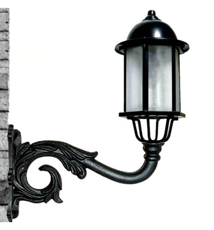 Tuki LED-katuvalaisimelle Barroca-alumiini. 56 cm