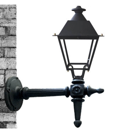 Brazo Aluminio para Farola Led