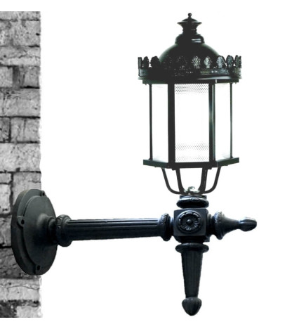 Stöd för LED-gatlykta Antorcha-aluminium. 70 cm