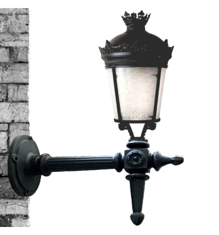 Støtte for LED gatelampe Antorcha- aluminium. 70 cm