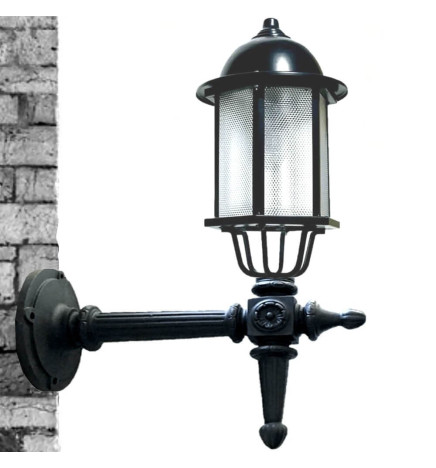 Stöd för LED-gatlykta Antorcha-aluminium. 70 cm