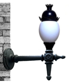 Stöd för LED-gatlykta Antorcha-aluminium. 70 cm